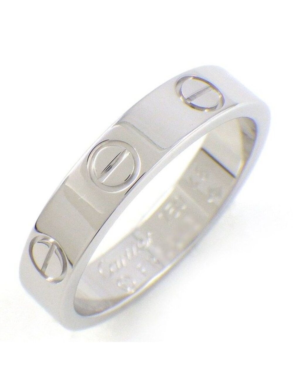 Cartier Ring Love Small Model SM 18k White Gold